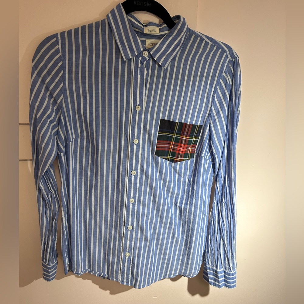 Jcrew perfect fit shirt